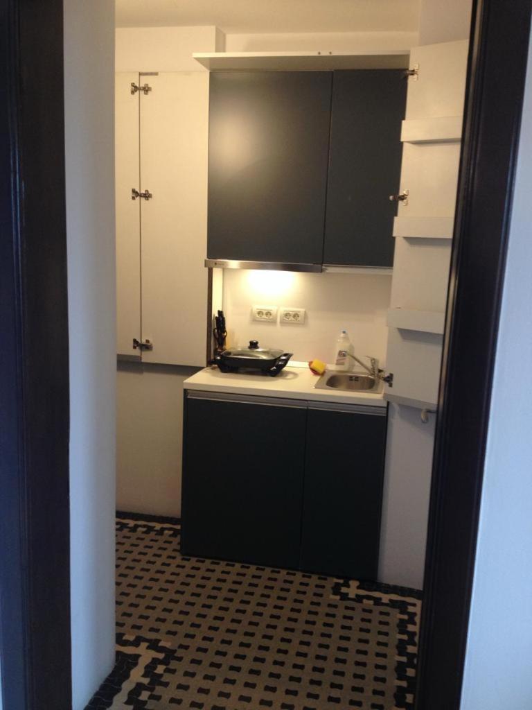 Central Studio Across From Intercontinental Bukares Bagian luar foto